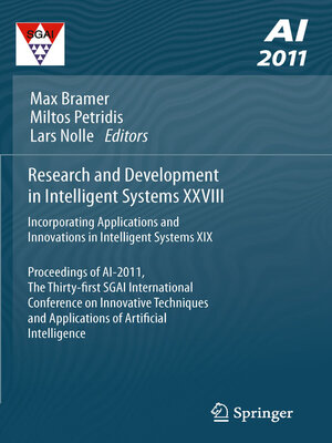 cover image of Research and Development in Intelligent Systems XXVIII